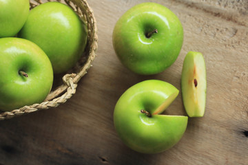 fresh apple green fruit