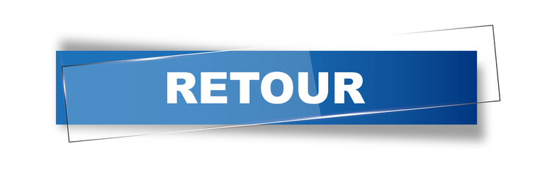 Button | Schild | Retour