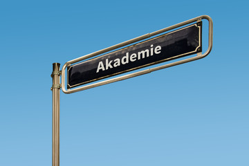 Schild 64 - Akademie
