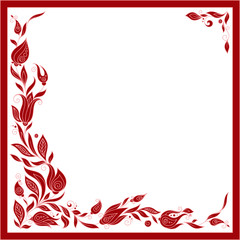 Greeting frame elements for design.