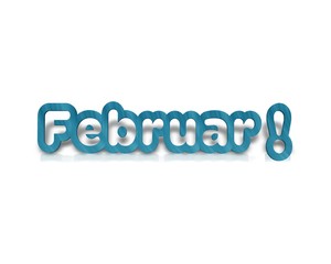 Februar  3d wort