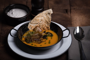 Mushrooms cream soup