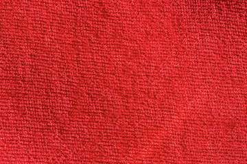 Red  fabric