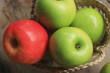 fresh apple green fruit