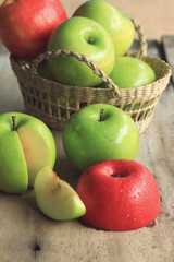 fresh apple green fruit