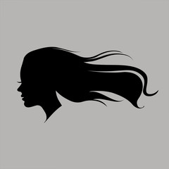 Woman sketch silhouette