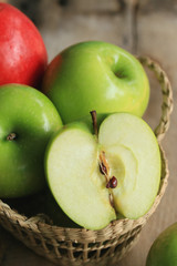 fresh apple green fruit