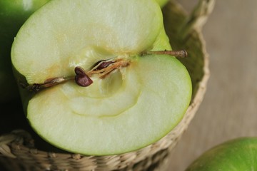 fresh apple green fruit