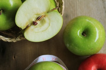 fresh apple green fruit