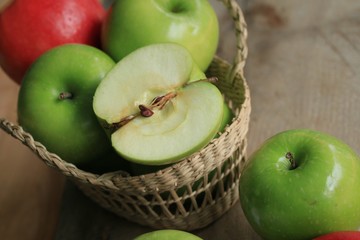 fresh apple green fruit