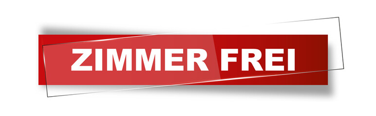 Button | Schild | Zimmer frei