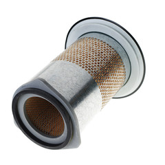 Car filter isolated on white