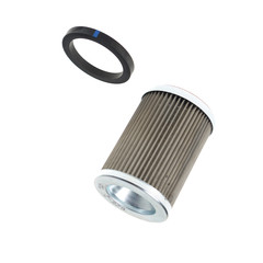 Car filter isolated on white