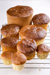 Freshly baked sweet bread