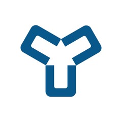 Obraz premium y arrow logo