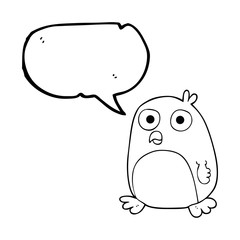 speech bubble cartoon christmas robin