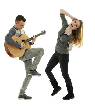 Rock and roll teens