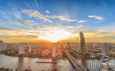 Foto op Plexiglas Big city bangkok © shotikwang