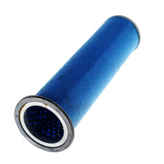 Round filter isolated on white