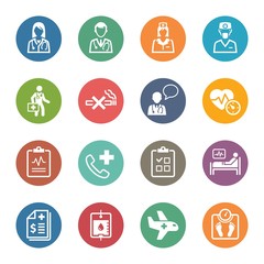 Medical & Health Care Services Icons Set 2 - Dot Series