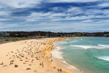 Fototapeta na wymiar Bondi Beach in the city of Sydney