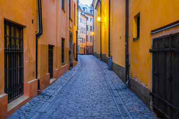 Fototapeta na wymiar Gamla Stan, Stockholm