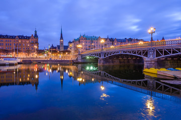 Fototapeta na wymiar Stockholm at dawn