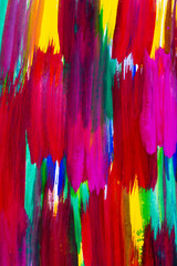 abstract and texture of art painting from watercolor acrylic for