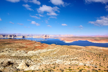 Lake Powell and Southwest landscape, Utah-Arizona, United States