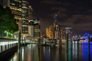 Fototapeta na wymiar Brisbane waterfront