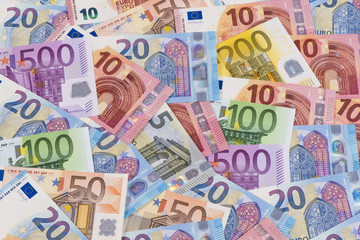 Euro Geldscheine und Banknoten