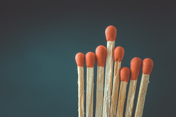 match with filter effect retro vintage style