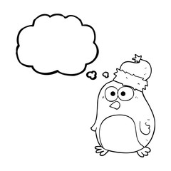 thought bubble cartoon robin