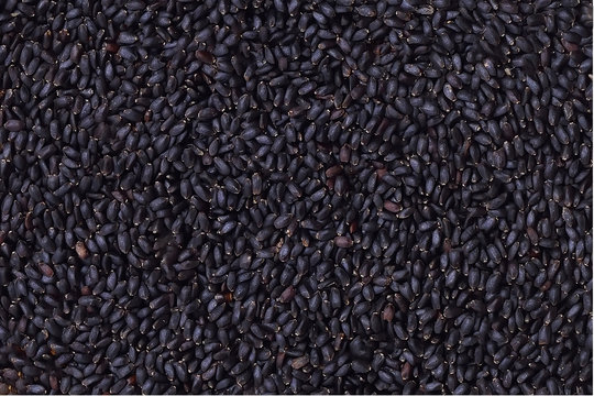 black sesame seeds  background