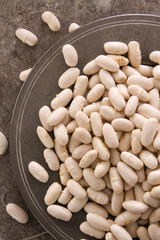 healthy dried cannelini beans