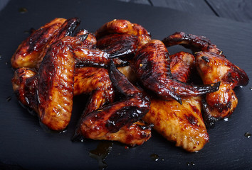 Fried or roasted Chicken Wings