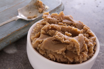 freshly made chestnut puree