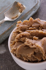 freshly made chestnut puree