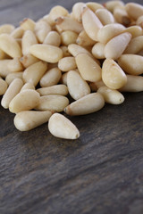 healthy hulled pine kernals