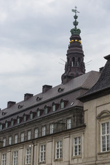 Front view of the main building and the Platz in front of Christ