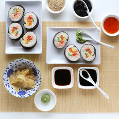 Sushi rolls
