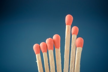 match with filter effect retro vintage style