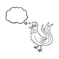 thought bubble cartoon cock