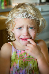 Little Princess Girl Crying © Heather Wissman
