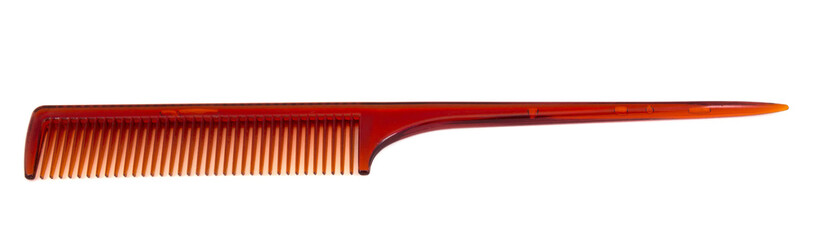 Long-Handled comb on a white background