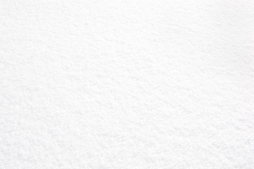 background of pure white snow