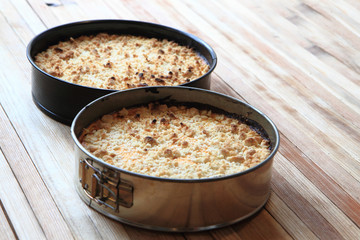 fersh apple pie