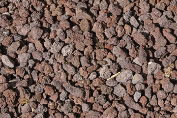 Gravel stones in Germany, Europe