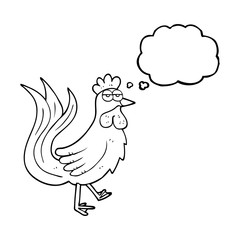 thought bubble cartoon cock