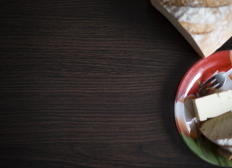 breakfast of bread and butter